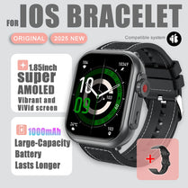 For Xiaomi Ultra Men Women 1000mAh AMOLED Heart Rate 100+Sport Bluetooth Call GPS Track Waterproof Smart Watch For IOS Android