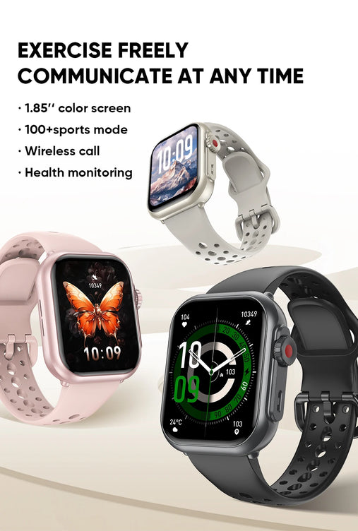 For Xiaomi Ultra Men Women 1000mAh AMOLED Heart Rate 100+Sport Bluetooth Call GPS Track Waterproof Smart Watch For IOS Android