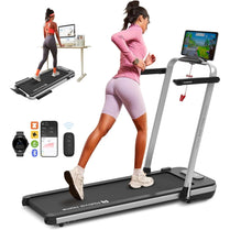 Treadmill Walking Pad/SE/Plus 3 in 1 Folding Treadmill Walking Pad 2.5 HP Compact Running Walking Machine with Remote Control