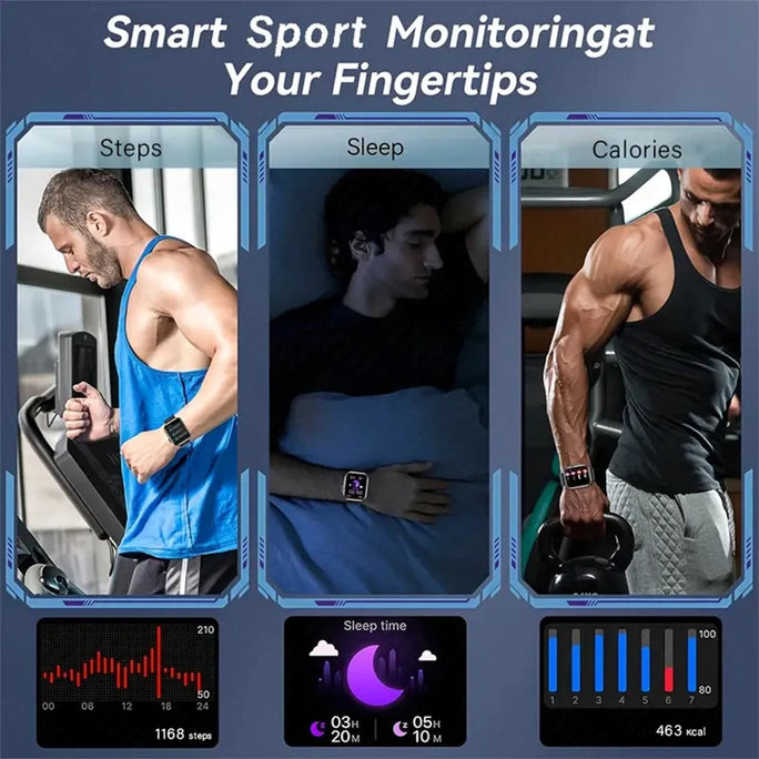 For Xiaomi Ultra Men Women 1000mAh AMOLED Heart Rate 100+Sport Bluetooth Call GPS Track Waterproof Smart Watch For IOS Android