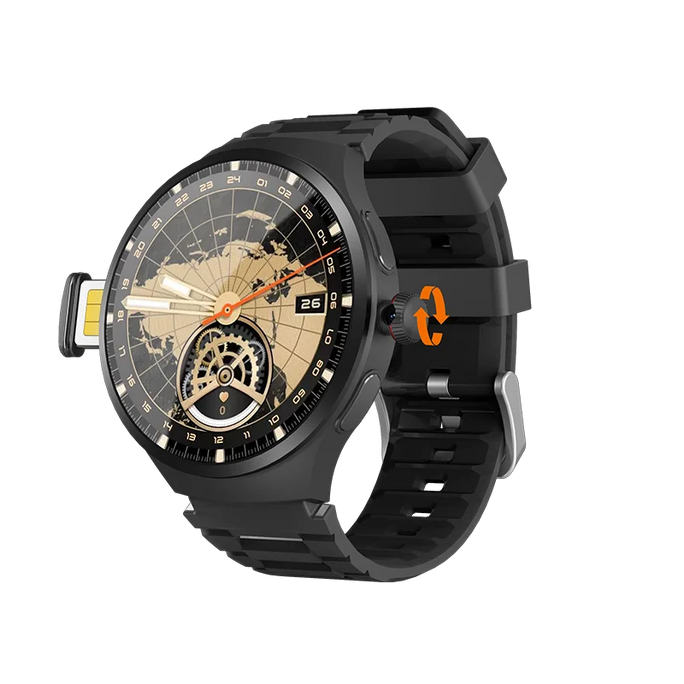 Smart Watch 5G Android Smartwatch With 1.75'' Amoled Larger Screen 1500Mah Battery 800W Rotary HD Camera GPS WIFI app Download
